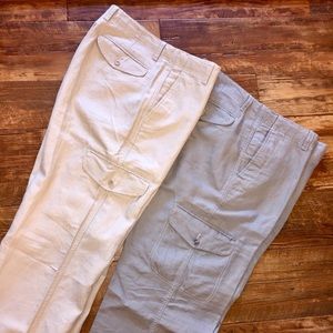 Roundtree & York Casuals Linen Pants 36x32 Mens